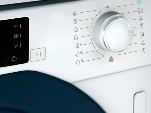 Candy Smart BCTD1 H7A1TBE-80 Wifi Connected 7Kg Integrated Heat Pump Tumble Dryer - Black / White - A+ Rated, Black - image 3