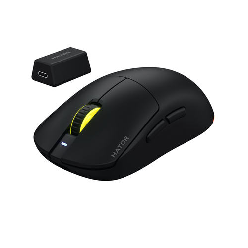 HATOR Quasar 3 Ultra 8K Wireless muis Gamen Ambidextrous RF Wireless + Bluetooth + USB Type-A Optisc, afbeelding 3