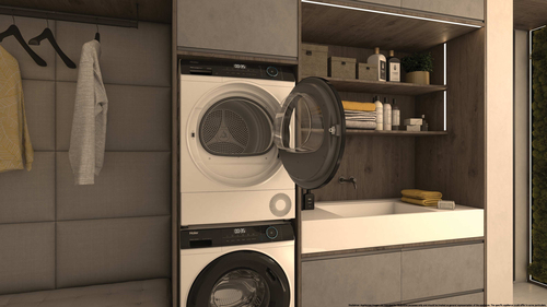 Haier I-Pro Series 3 HD100-D939E-IT tumble dryer Freestanding Front-load – image 9