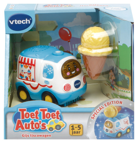 Vader fage Hoopvol Boekhouder Specs VTech Toet Toet Auto's Special Edition Gijs IJscowagen Learning Toys  (80-119682)