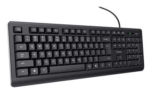 Trust 24639 keyboard Office USB No US English Black – image 3