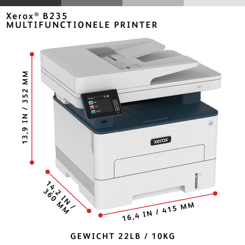 Xerox B235 - Multifunctionele printer, afbeelding 9