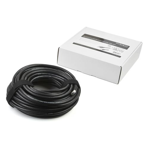 StarTech.com 65 ft (20m) High Speed HDMI Cable - Male to Male - Active - 28AWG - CL2 Rated In-wall Installation - Ultra HD 4K x 2K - Active HDMI Cable (HDMM20MA) HDMI-kabel 20m Sort – billede 3