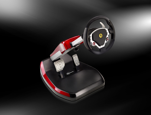 Thrustmaster Ferrari Wireless GT Cockpit 430 Scuderia Edition Sterzo +  Pedali PC, Playstation 3