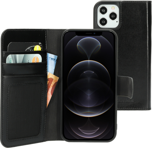 Mobiparts Excellent Wallet Case 2.0 Apple iPhone 12/12 Pro Jade Black – image 2