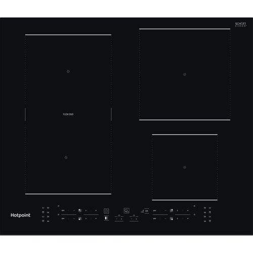 Hotpoint TB 7960C BF 59 cm Electric Induction Hob - Black - image 1