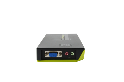 LevelOne 4-Port KVM Switch, PS/2, Audio – image 6