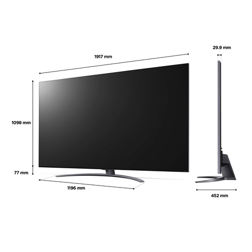 LG 86QNED916QA.AEK TV 2.18 m (86") 4K Ultra HD Smart TV Wi-Fi Metallic – image 4
