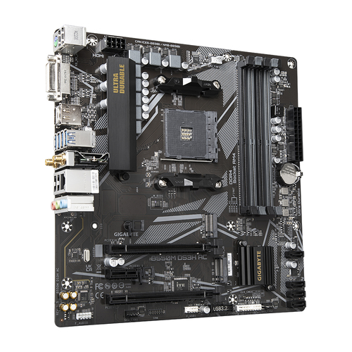 Motherboards GIGABYTE MB GIGABYTE B550M DS3H AC