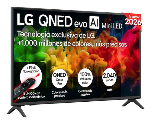 LG QNED evo AI MiniLED 43QNED81B6C.AEU TV