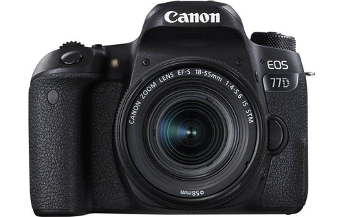 Canon Fotokamera EOS 77D Kit 18-55 IS STM / 70-300 IS II