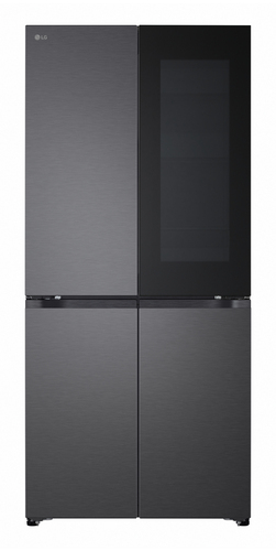 LG GMVS30SDEP side-by-side холодильник Отдельно стоящий 580 L Черный