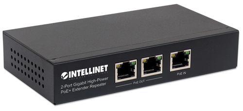 Intellinet PoE+ Extender 2-Port Gigabit High-Power tot 100m, afbeelding 2