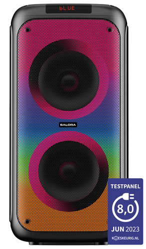 Salora PartySpeaker M1 Портативная стереоколонка Черный 22 W