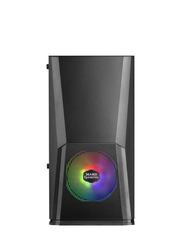 Mars Gaming MCONE PC Case MicroATX FRGB Fans Black – image 3