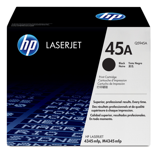 Original HP 45A Black Toner Cartridge (Q5945A) - image 1