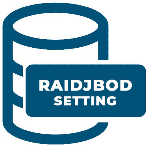 Ernitec CORE-RAIDJBOD-SETTING server