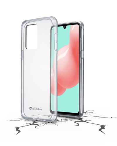 Cellularline CLEARDUOGALA41T чехол для мобильного телефона 15,5 cm (6.1") Крышка Прозрачный
