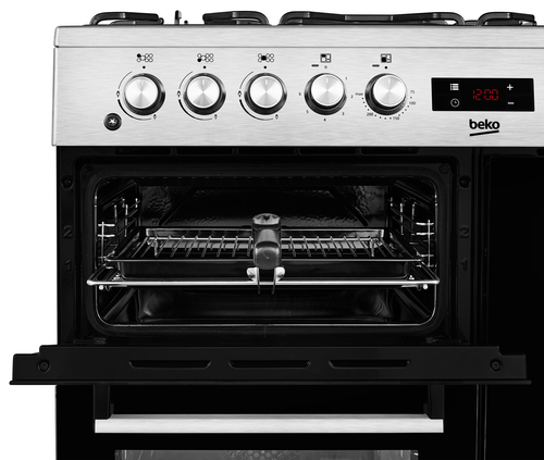 Beko KDVF100X 100cm Double Oven Range Cooker with 7 Burner Gas Hob – image 5