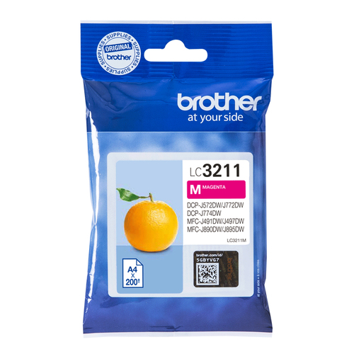 Original Brother LC3211M Magenta Ink Cartridge - image 1