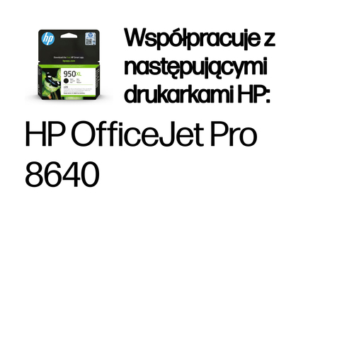 HP 950XL oryginalny wkład atramentowy czarny XL (CN045AE)