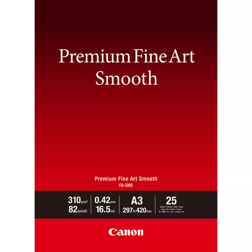 Canon Papel Inkjet Photo marca modelo FA-SM 2 Premium FineArt Smooth A 3