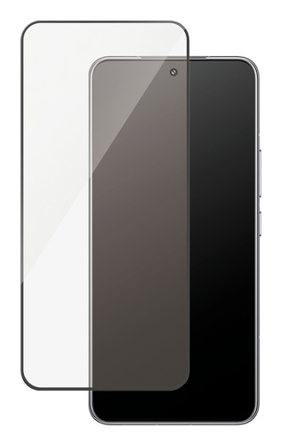 PanzerGlass Screen Protector w. Black Frame Realme 16 | Ultra-Wide Fit