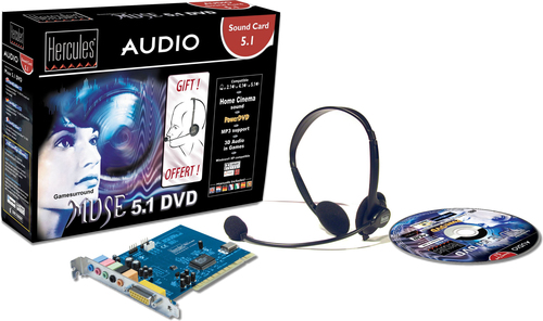 Hercules Gamesurround Muse 5.1 + Headset – image 3