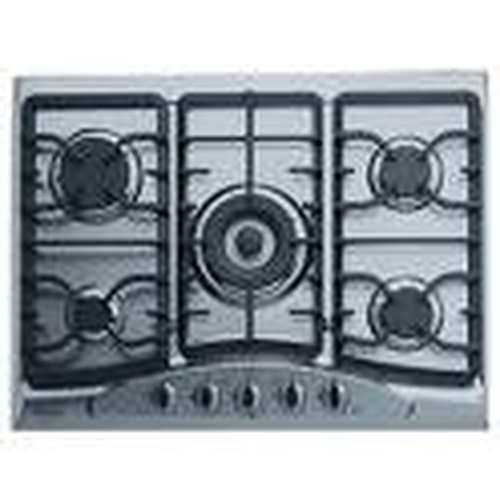Whirlpool AKM393I hob Silver Built-in Gas 5 zone(s)