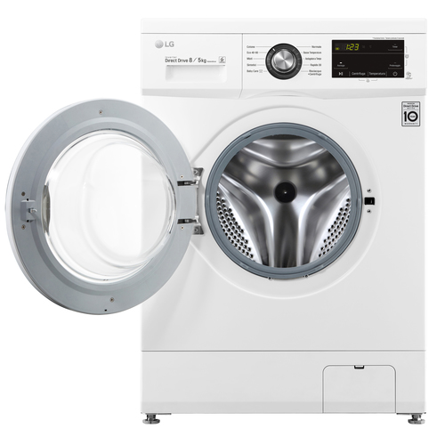LG F4J3TM5WE.ABWQPIS washer dryer Freestanding Front-load White – image 2