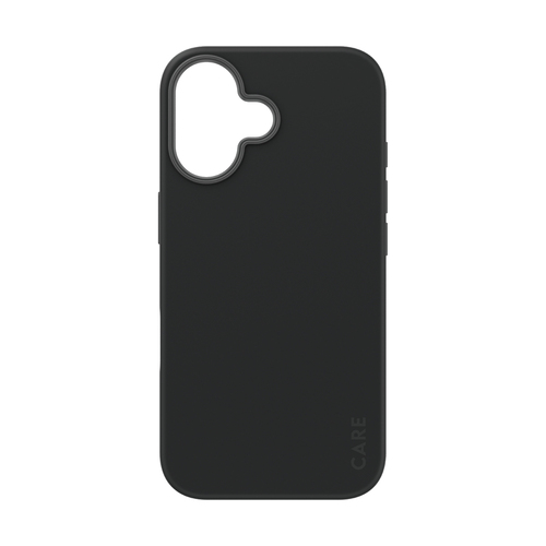 PanzerGlass CARE™ by ® Case Black w. MagSafe iPhone 16 funda para teléfono móvil Negro