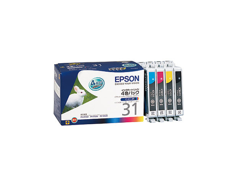 Epson IC4CL31 ink cartridge Original Black, Cyan, Magenta, Yellow