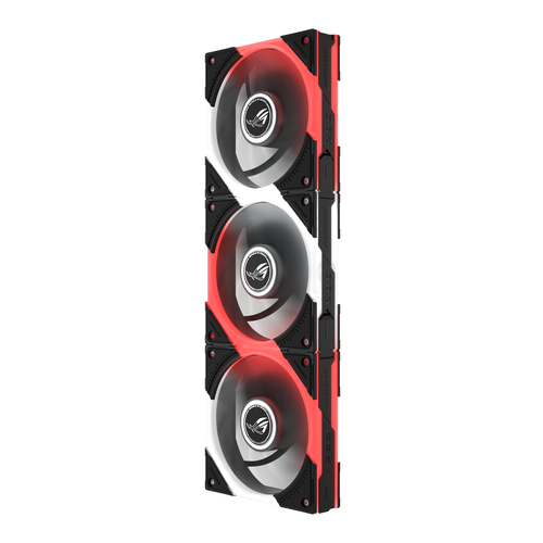 ASUS ROG Eurux GR120 ARGB Reverse Fan - Triple Pack Computer behuizing Ventilator 12 cm Zwart, Wit 3 stuk(s), afbeelding 7