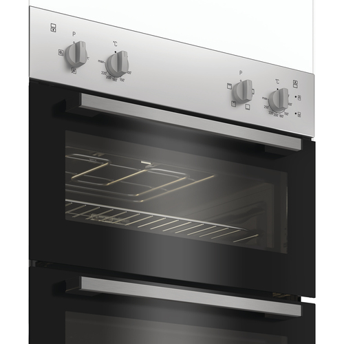Indesit Dii 10N S Built In Electric Double Oven - Silver - A/A Rated, Silver - image 7