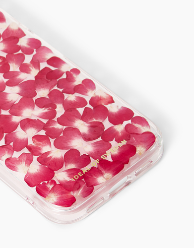 iDeal of Sweden Clear Case iPhone 13/14 Red Roses