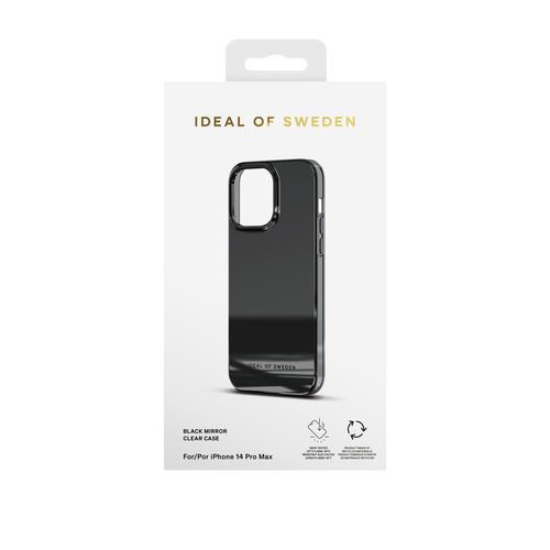 iDeal of Sweden Mirror Case iPhone 14 Pro Max Mirror Black – image 4