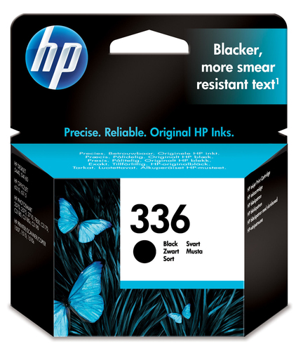 HP 336 Black Standard Capacity Ink Cartridge 5ml - C9362E
