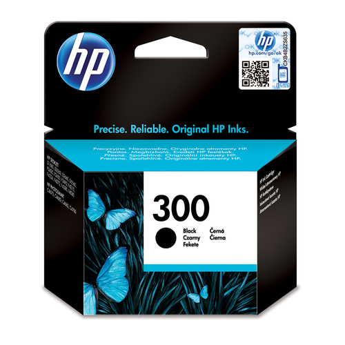 HP 300 Black Standard Capacity Ink Cartridge 4ml CC640EE