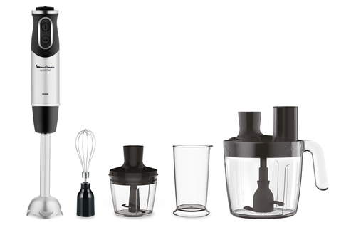 Moulinex Quickchef 0,8 L Погружной 1000 W Черный, Нержавеющая сталь