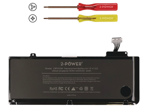 2-Power Main Battery Pack - Batterij voor laptopcomputer, afbeelding 2
