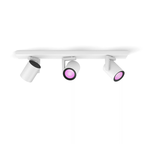 Philips by Signify Philips Hue White and colour ambience Argenta triple spotlight