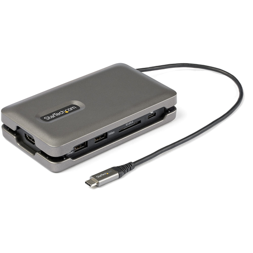 StarTech.com DKT31CSDHPD3 док-станция для ноутбука Проводная USB 3.2 Gen 2 (3.1 Gen 2) Type-C Серый