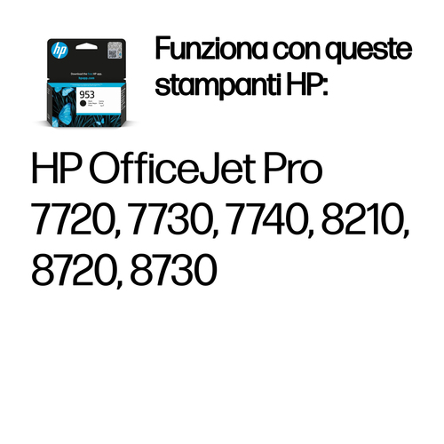 HP 953 – Cartuccia nero originale