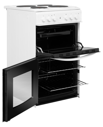 Indesit ID5E92KMW/UK cooker Freestanding cooker Electric Black, White – image 7