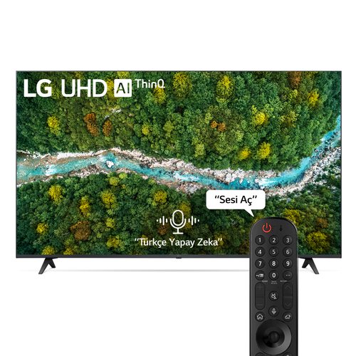 LG 50UP77006LB телевизор 127 cm (50") 4K Ultra HD Smart TV Wi-Fi Черный