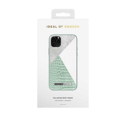 iDeal of Sweden Atelier Case iPhone 11P/XS/X Palladian Mint Snk – image 1