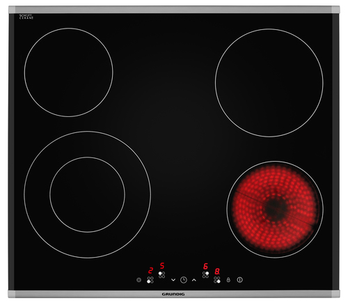 Grundig GIEV613420E 60cm Ceramic Hob with Touch Sensitive Front Control – image 1