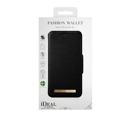 iDeal of Sweden Fashion Wallet Galaxy S8 Black – image 4