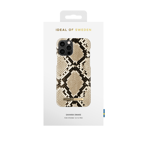 iDeal of Sweden Printed Case iPhone 12/12P Sahara Snake