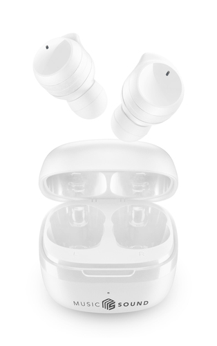Music Sound 8018080467837 Гарнитура True Wireless Stereo (TWS) Вкладыши Calls/Music Bluetooth Белый